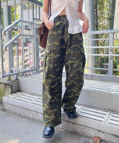 Ray Cassin（レイカズン） ワイドパンツ ジーンズ デニム デニムパンツ