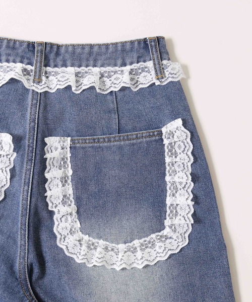 lace half pants レース Lace Half Pants｜MIKAGE SHIN