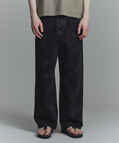 PUBLIC TOKYO DENIM RELAX パブリックトウキョウ　デニム PUBLIC DENIM リラックスワイド〈ダメージ加工〉（デニムパンツ