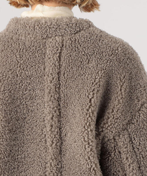 Ballsey（ボールジィ） ノーカラージャケット 36 ホワイト レディース