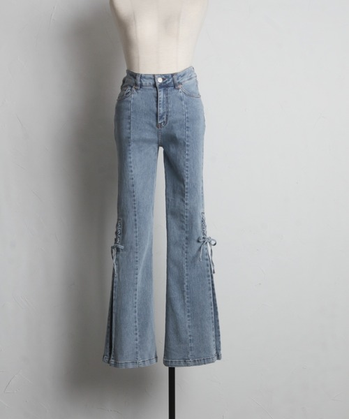 [tocco closet] ботинки cut Denim брюки M черный женский 