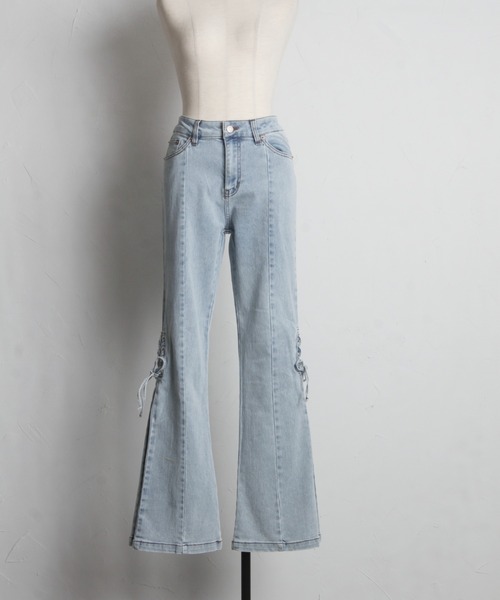 [tocco closet] ботинки cut Denim брюки M черный женский 