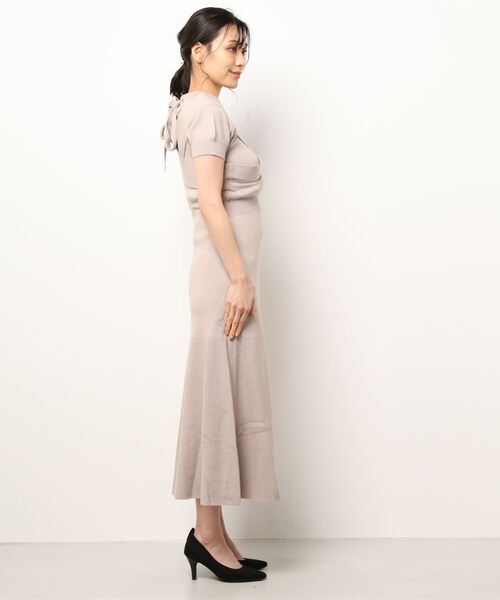 「dazzlin」 ニットワンピース SMALL パープル レディース_画像2