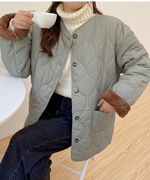 「DIAVEL」 コート M ブラック レディース_画像7