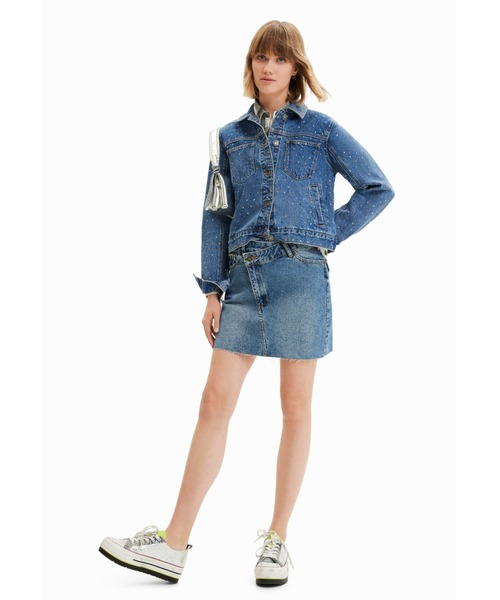 Desigual 「Desigual」 デニムジャケット L ブルー レディース