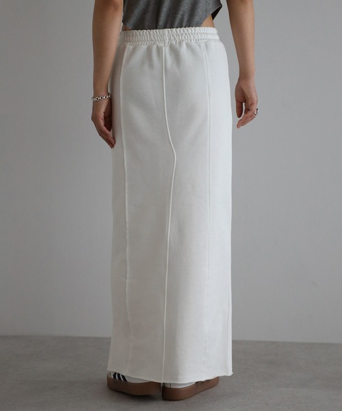 ENC スカート front slit sweat skirt / フロントスリットスウェット