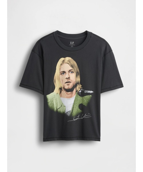  Cobain グラフィックTシャツ 90's～ NIRVANA ''KURT COBAIN 67-94'' 両面プリント Tシャツ