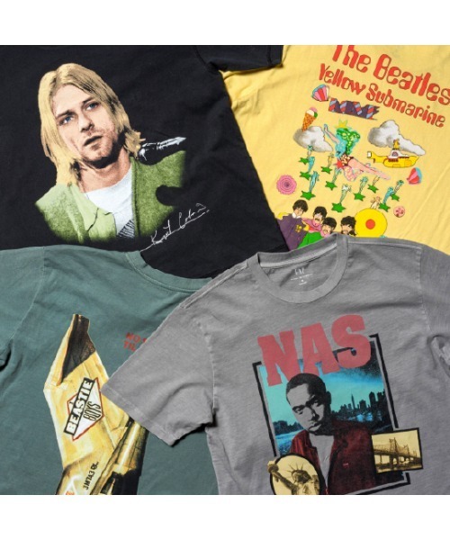  Cobain グラフィックTシャツ Gap公式オンラインストア | カート・コバーン グラフィックTシャツ