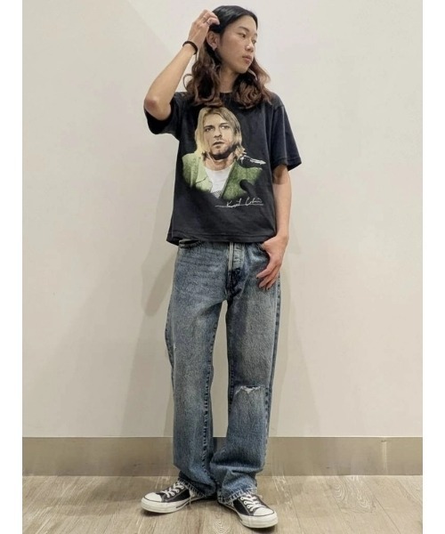 GAP tシャツ ○カート・コバーン リラックス クロップド