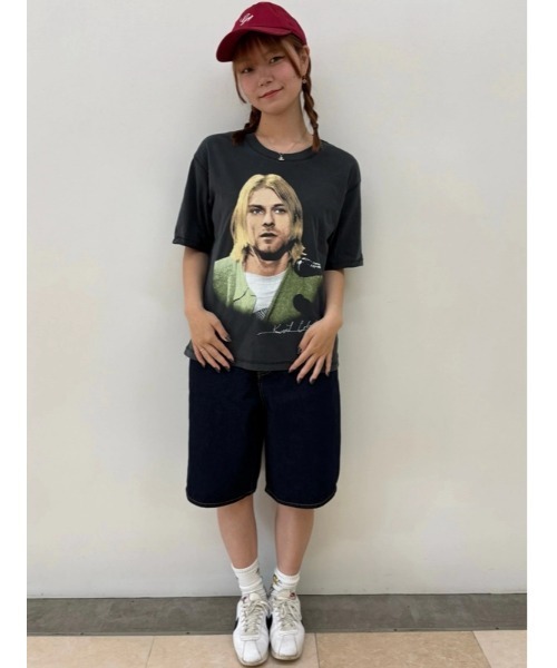 GAP tシャツ ○カート・コバーン リラックス クロップド