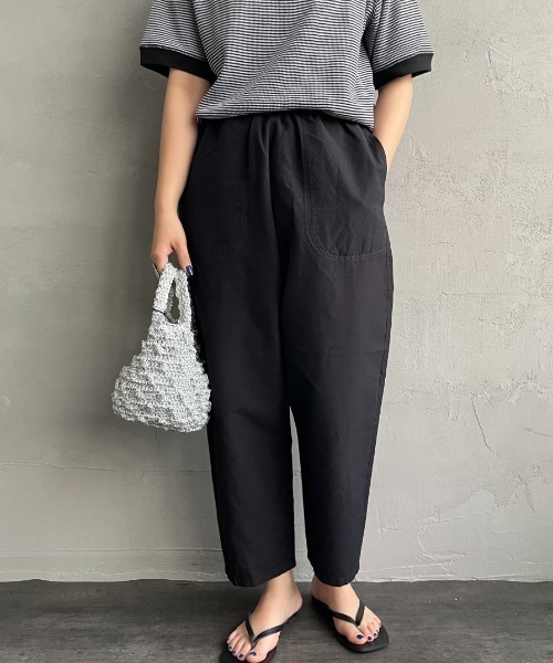 Danton パンツ 36 Danton 「DANTON」 イージーパンツ 36 ブラック レディース