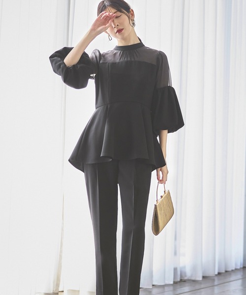 RUIRUE BOUTIQUE 「RUIRUE BOUTIQUE」 セットアップ LL ブラック