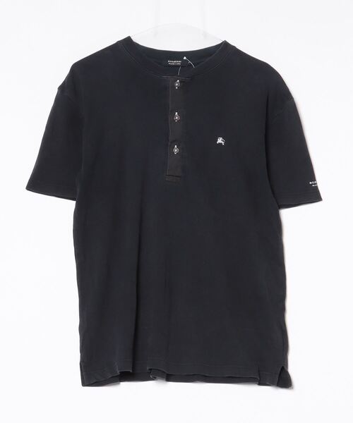 BURBERRY ブラックレーベル半袖シャツ サイズ3 BURBERRY BLACK LABEL 半袖シャツ マルチモノグラム 三陽商会