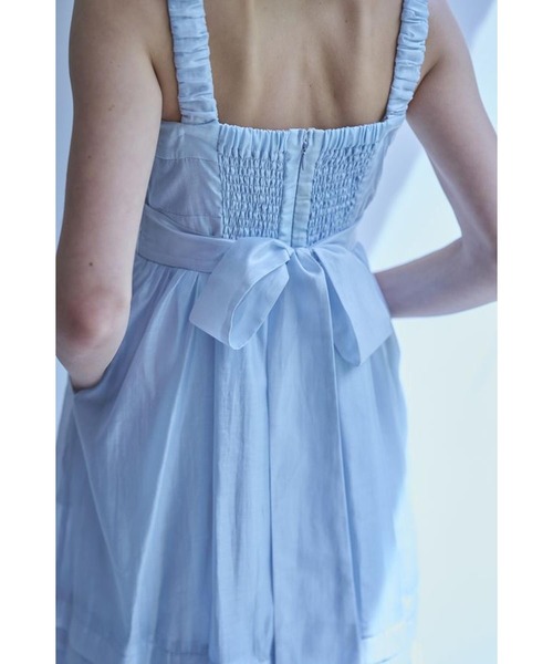 ワンピース Hazel Dress タックティアードドレスの画像