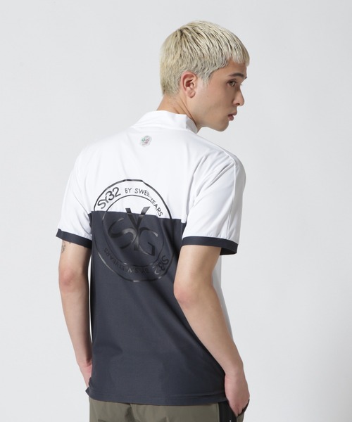 SY32 BY SWEET YEARS モックネック 半袖Tシャツ　XL SY32 by SWEET YEARS 「SY32 YEARS」 半袖Tシャツ X-LARGE