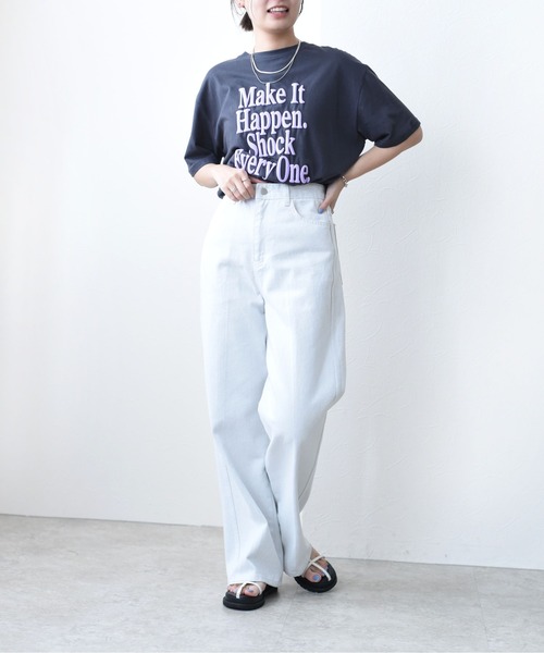「Eimee Law」 半袖Tシャツ 38 チャコールグレー レディース