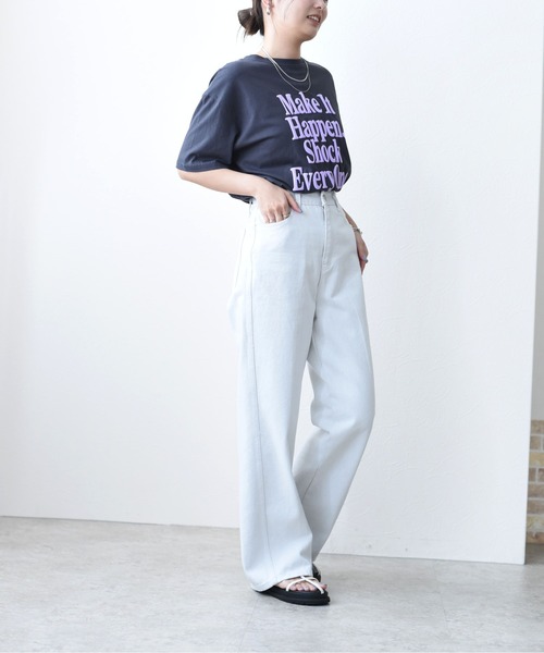 「Eimee Law」 半袖Tシャツ 38 チャコールグレー レディース