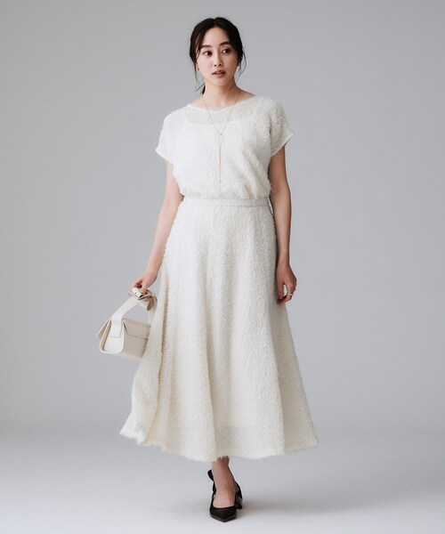 UNTITLED（アンタイトル） スカート 「セットアップ可/後ろウエスト