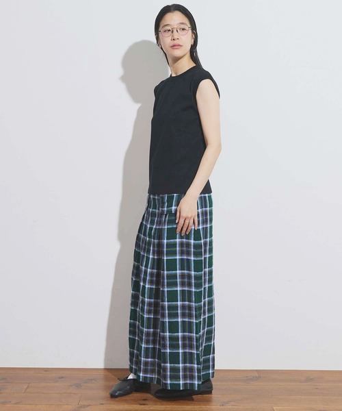 fig London（フィグロンドン） tシャツ _GIZA no sleeve レディース