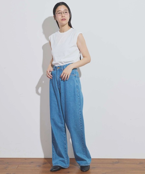 フィグロンドン15 　Tシャツ fig London（フィグロンドン） tシャツ _GIZA no sleeve レディース