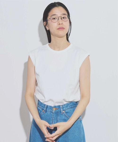 フィグロンドン15 　Tシャツ fig London（フィグロンドン） tシャツ _GIZA no sleeve レディース