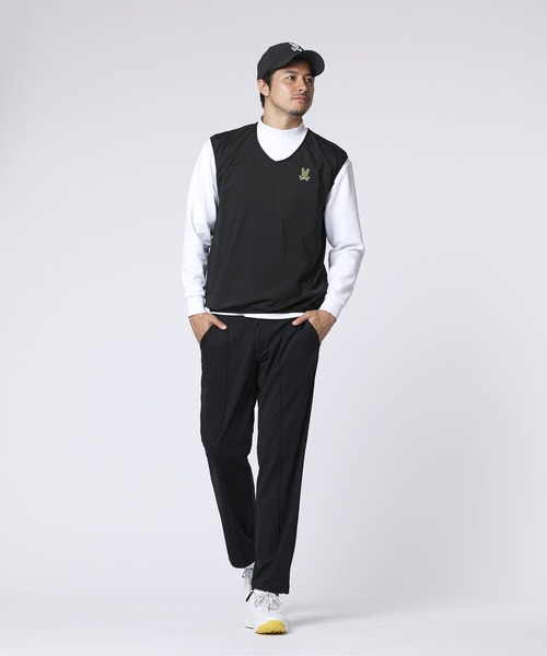 Psycho Bunny（サイコバニー） ベスト ジレ 「GOLF」ナイロン