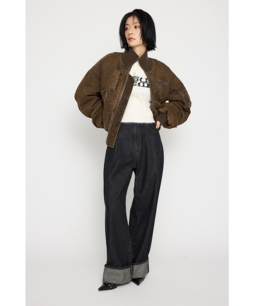 LAGUA GEM ma1 ma-1 BIG POCKET COTTON MA-1 レディース