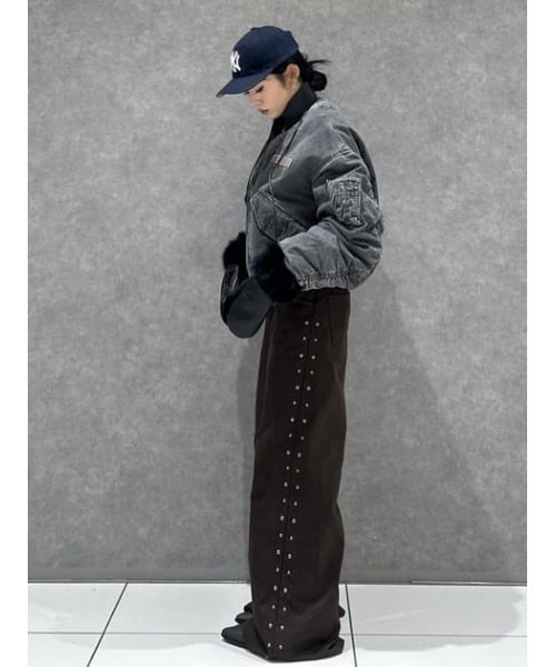 LAGUA GEM（ラグアジェム） ma1 ma-1 BIG POCKET COTTON MA-1