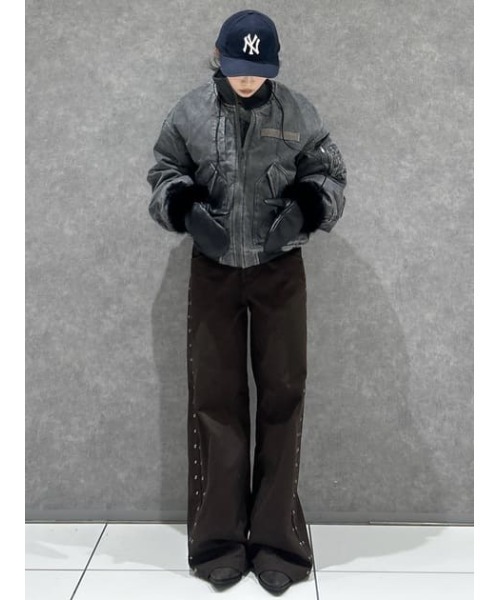 LAGUA GEM（ラグアジェム） ma1 ma-1 BIG POCKET COTTON MA-1