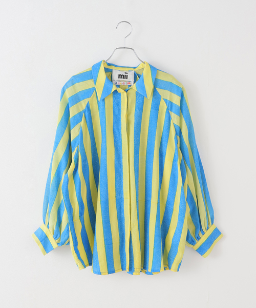 ブラウス シャツ 「Mii / ミイ」LONG SLEEVE RAGLAN TUNIC レディース