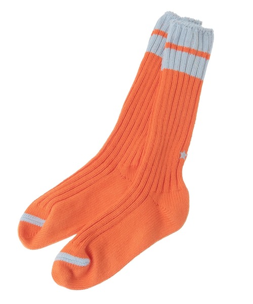 kotohayokozawa 靴下 「kotohayokozawa」LOWGAUGE BI-COLOR SOX