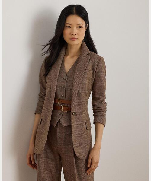ぷくぷく　ラルフローレン　グレンチェック テーラードジャケット LAUREN RALPH LAUREN（ローレン ラルフローレン） ジャケット