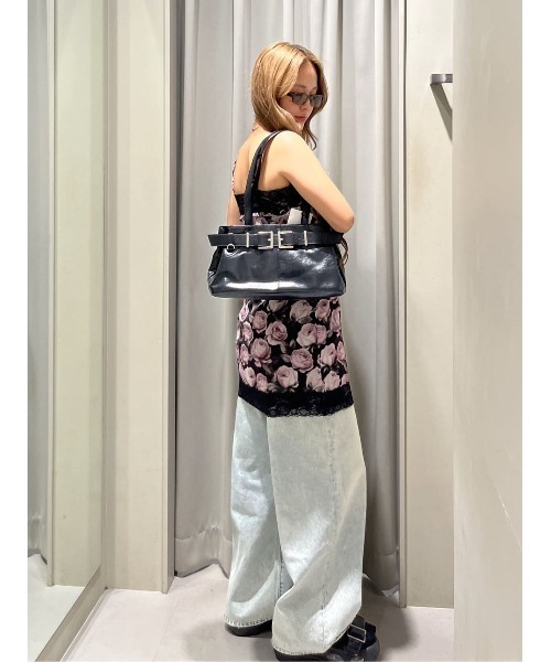SLY（スライ） ワンピース FLOWER LACE CAMI S/OP フラワーレース