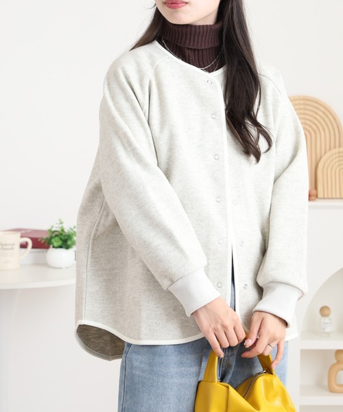 BARNDOOR（バーンドア） カーディガン 圧縮ニットリブカーディガン