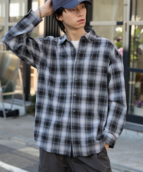 MONO-MART（モノマート） シャツ オーバーサイズ レギュラーカラー