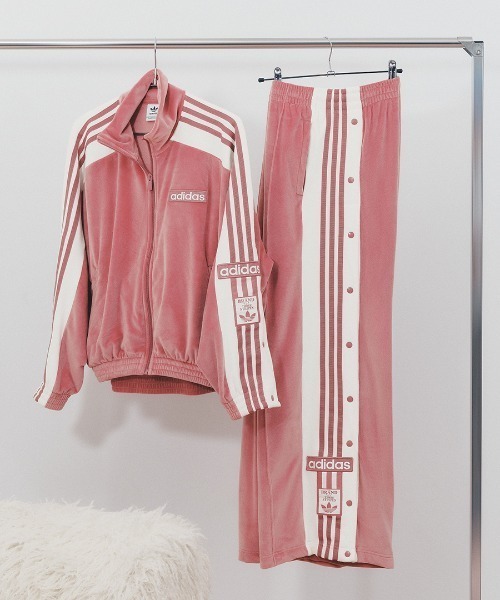 adidas（アディダス） ワイドパンツ パンツ W ADIBREAK VELOUR TP