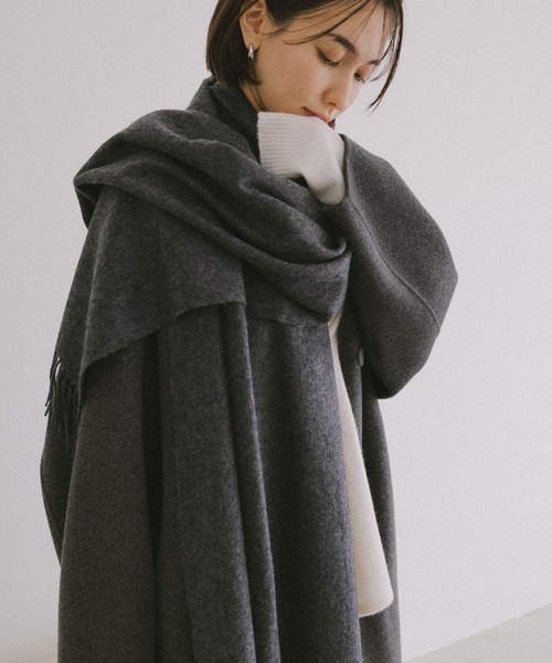 evernavy マフラー ストール カシミヤ大判ストール「100%/内モンゴル産