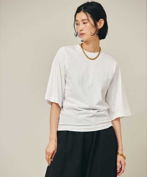 「Curensology」 半袖Tシャツ FREE ホワイト レディース_画像2