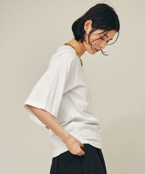 「Curensology」 半袖Tシャツ FREE ホワイト レディース_画像3