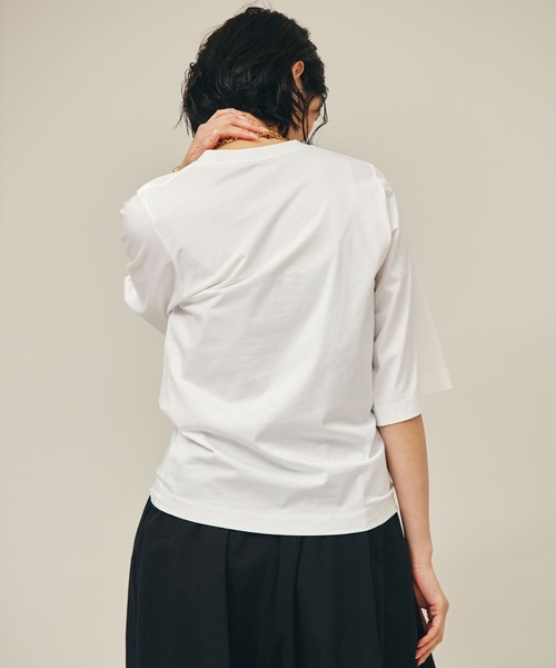 「Curensology」 半袖Tシャツ FREE ホワイト レディース_画像4