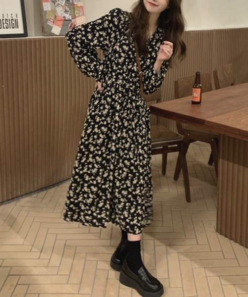 Sally Lunn ワンピース 花柄エレガントワンピース : ZOZOTOWN Yahoo!店