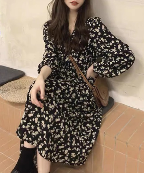 Sally Lunn ワンピース 花柄エレガントワンピース : ZOZOTOWN Yahoo!店