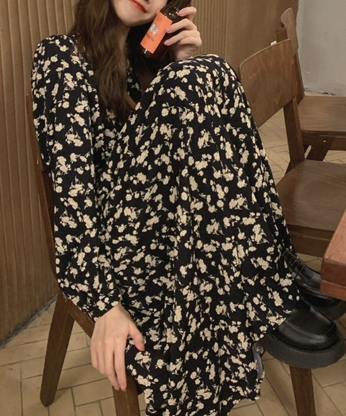 Sally Lunn ワンピース 花柄エレガントワンピース : ZOZOTOWN Yahoo!店