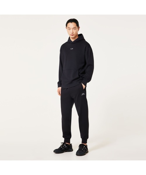 OAKLEY 2着セット　オーバーサイズパーカー 黒 OAKLEY（オークリー） パーカー スウェット メンズ プルオーバー