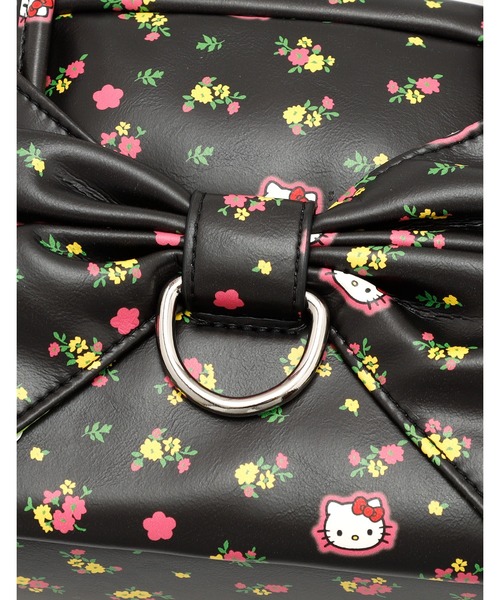 新品Little sunny biteハローキティ 花柄 ミニボストンバッグ 新品Little sunny biteハローキティ 花柄 ミニボストンバッグ