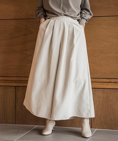 MAYSON GREY（メイソングレイ） ワイドパンツ パンツ スウェードライク