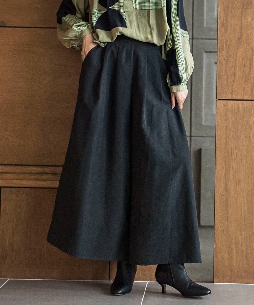 MAYSON GREY（メイソングレイ） ワイドパンツ パンツ スウェードライク