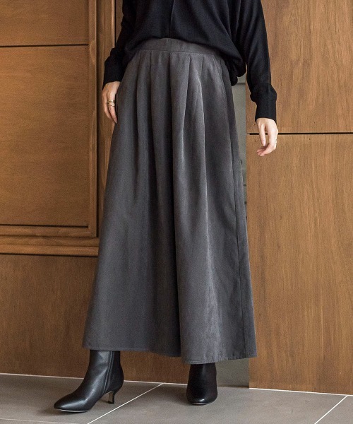 MAYSON GREY（メイソングレイ） パンツ スウェードライクキュロット