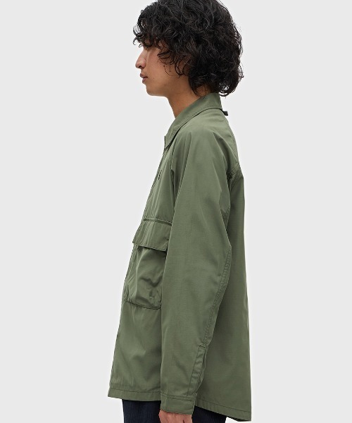 FRED PERRY（フレッドペリー） シャツ Raglan Utility Overshirt
