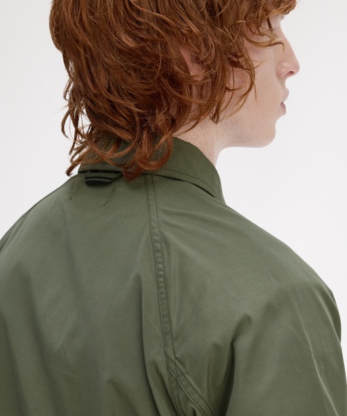 FRED PERRY（フレッドペリー） シャツ Raglan Utility Overshirt